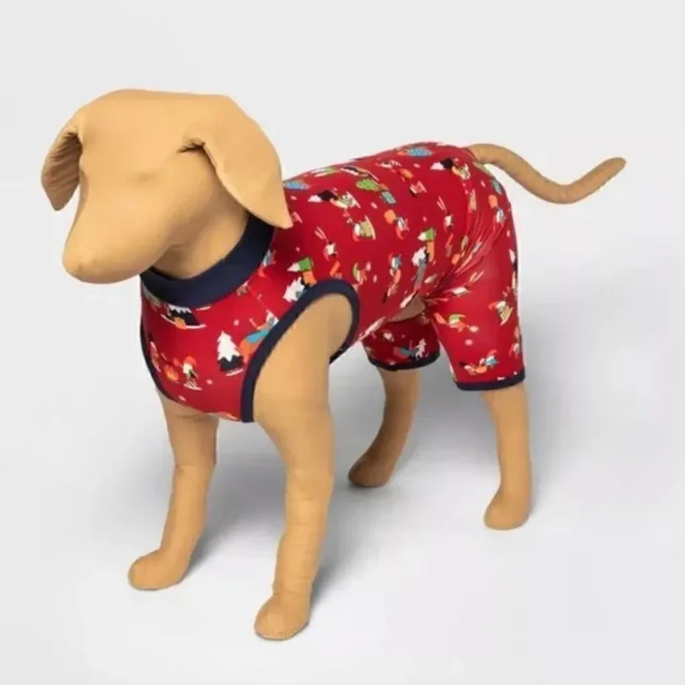 Wondershop Dog Holiday Gnome Pajamas NWT Size XL